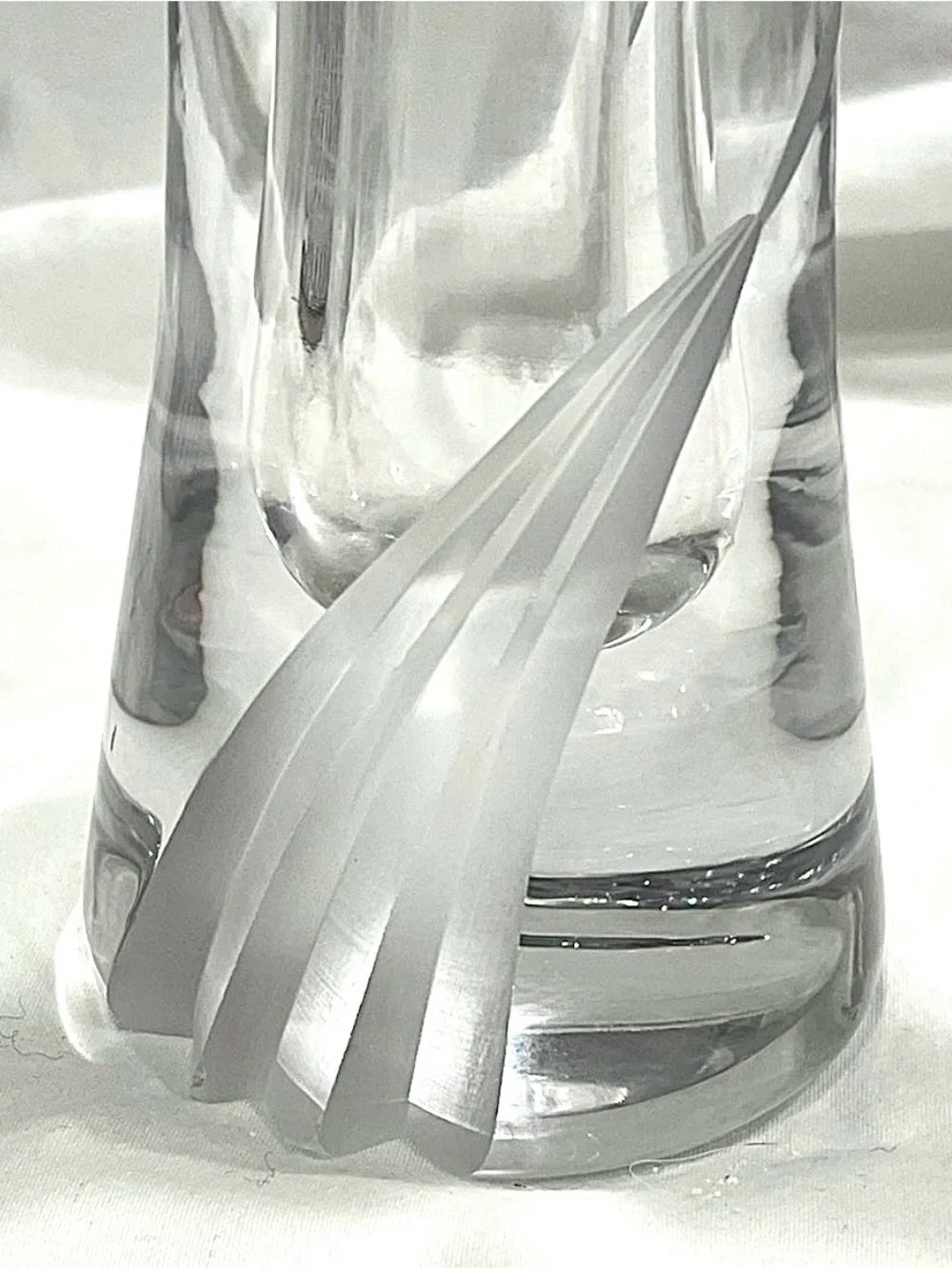 Vintage Mikasa Leaded Crystal Curtain Call 8½